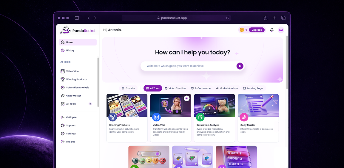AI SaaS product designer case study